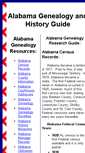 Mobile Screenshot of alabamagenealogysearch.com